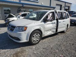 Salvage cars for sale at Earlington, KY auction: 2016 Dodge Grand Caravan SE