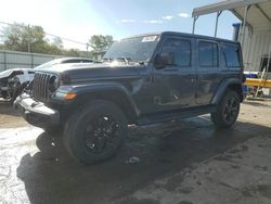 Salvage cars for sale at Lebanon, TN auction: 2021 Jeep Wrangler Unlimited Sahara