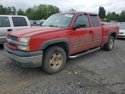 Salvage trucks for sale at Portland, OR auction: 2004 Chevrolet Silverado K1500