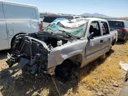 Camiones salvage sin ofertas aún a la venta en subasta: 2007 Chevrolet Silverado C1500 Classic Crew Cab