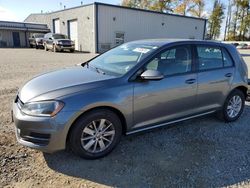 Volkswagen Vehiculos salvage en venta: 2017 Volkswagen Golf S