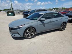 Salvage cars for sale at Homestead, FL auction: 2023 Hyundai Elantra SEL