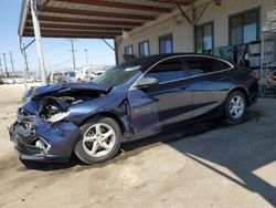 Salvage cars for sale at Los Angeles, CA auction: 2017 Chevrolet Malibu LS