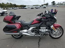 Salvage motorcycles for sale at Brookhaven, NY auction: 2018 Honda GL1800 D