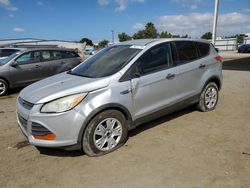 Salvage cars for sale at San Diego, CA auction: 2016 Ford Escape S