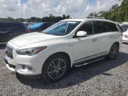 Salvage cars for sale at Riverview, FL auction: 2017 Infiniti QX60