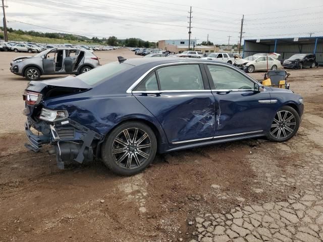 2019 Lincoln Continental Reserve