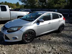 Salvage cars for sale at Candia, NH auction: 2014 Ford Focus Titanium