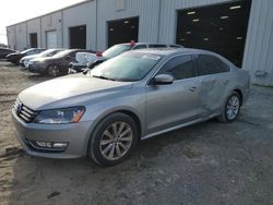 2013 Volkswagen Passat SEL en venta en Jacksonville, FL