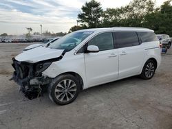 Salvage cars for sale at Lexington, KY auction: 2018 KIA Sedona EX