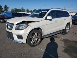 Mercedes-Benz salvage cars for sale: 2015 Mercedes-Benz GL 550 4matic