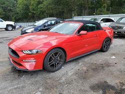 Salvage cars for sale at Austell, GA auction: 2019 Ford Mustang