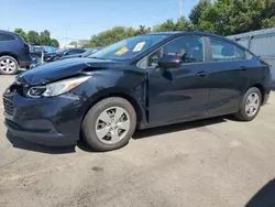 Salvage cars for sale at Moraine, OH auction: 2017 Chevrolet Cruze LS