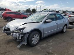 Honda Accord lx salvage cars for sale: 2004 Honda Accord LX