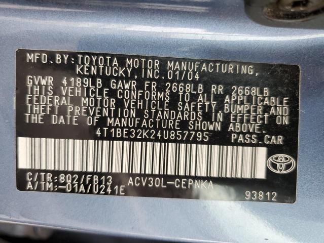 2004 Toyota Camry LE