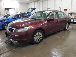 Honda salvage cars for sale: 2010 Honda Accord LX