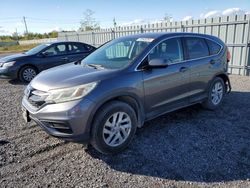 Salvage cars for sale at Ottawa, ON auction: 2015 Honda CR-V SE