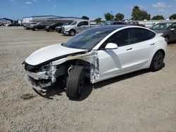 Salvage cars for sale at San Diego, CA auction: 2021 Tesla Model 3