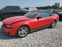 2010 Ford Mustang en venta en Wayland, MI