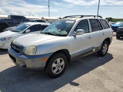 Flood-damaged cars for sale at auction: 2005 Hyundai Santa FE GLS