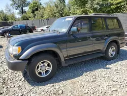 Salvage cars for sale at Waldorf, MD auction: 1996 Lexus LX 450