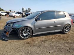 Salvage cars for sale at San Diego, CA auction: 2007 Volkswagen New GTI