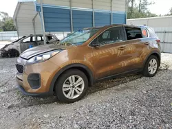 Salvage cars for sale at Augusta, GA auction: 2017 KIA Sportage LX