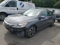 Vehiculos salvage en venta de Copart Glassboro, NJ: 2017 Honda Accord EXL