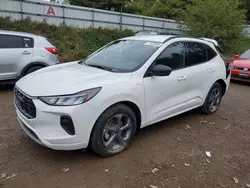 Salvage cars for sale at Davison, MI auction: 2024 Ford Escape ST Line