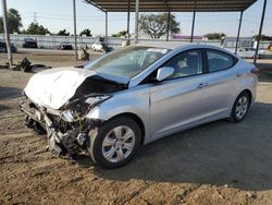 Salvage cars for sale at San Diego, CA auction: 2016 Hyundai Elantra SE