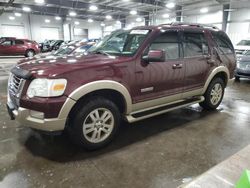 Salvage cars for sale at Ham Lake, MN auction: 2006 Ford Explorer Eddie Bauer