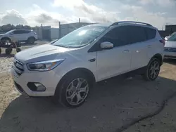 Salvage cars for sale at Arcadia, FL auction: 2019 Ford Escape Titanium