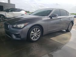 Infiniti salvage cars for sale: 2021 Infiniti Q50 Pure