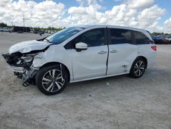 Salvage cars for sale from Copart Arcadia, FL: 2024 Honda Odyssey Touring