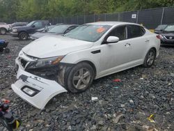 Salvage cars for sale at auction: 2015 KIA Optima LX