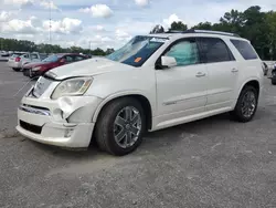 2012 GMC Acadia Denali en venta en Dunn, NC