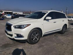 Salvage cars for sale at Sun Valley, CA auction: 2020 Infiniti QX60 Luxe