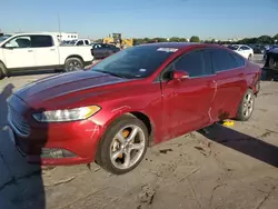 Salvage cars for sale at Grand Prairie, TX auction: 2014 Ford Fusion SE