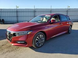 Carros salvage sin ofertas aún a la venta en subasta: 2020 Honda Accord Hybrid EXL