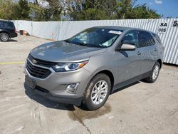 Salvage cars for sale at Bridgeton, MO auction: 2018 Chevrolet Equinox LT