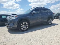 Salvage cars for sale at San Antonio, TX auction: 2019 Toyota Rav4 XLE Premium