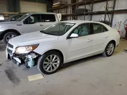 Salvage cars for sale at Eldridge, IA auction: 2013 Chevrolet Malibu 2LT