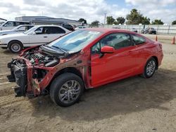 Salvage cars for sale at San Diego, CA auction: 2015 Honda Civic LX