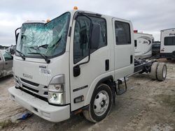 Salvage trucks for sale at Houston, TX auction: 2024 Isuzu NPR HD