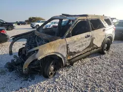 Vehiculos salvage en venta de Copart Temple, TX: 2023 Ford Explorer Police Interceptor