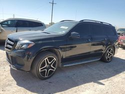 Salvage cars for sale at Andrews, TX auction: 2018 Mercedes-Benz GLS 550 4matic