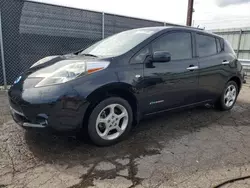 Nissan salvage cars for sale: 2012 Nissan Leaf SV