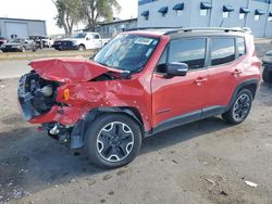 Jeep salvage cars for sale: 2017 Jeep Renegade Trailhawk