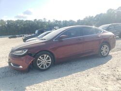 Salvage cars for sale from Copart Ellenwood, GA: 2015 Chrysler 200 Limited