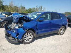 Salvage cars for sale at Leroy, NY auction: 2019 Chevrolet Equinox LT